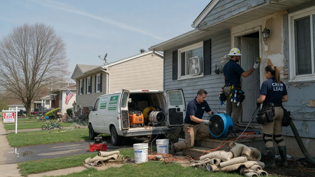 Flood Cleanup in Bloomingburg, OH near me