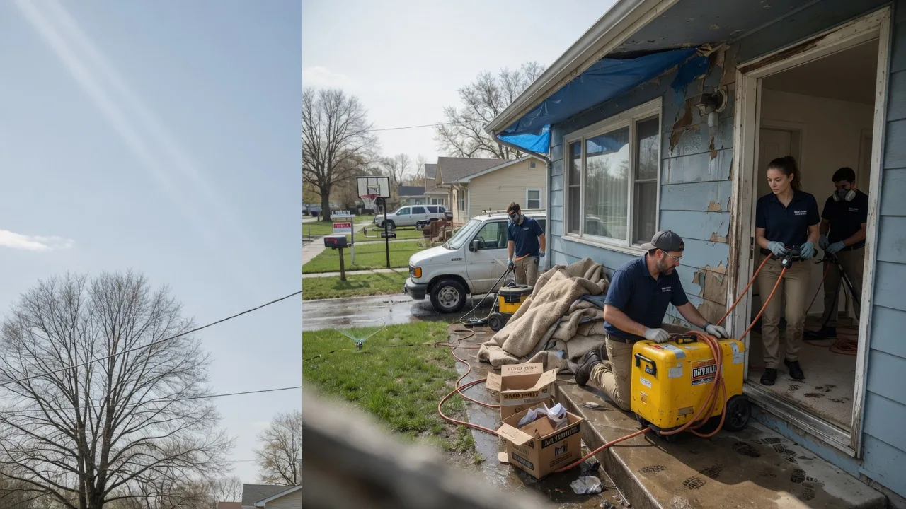 Basement Flood Cleanup in Bloomingburg, OH near me